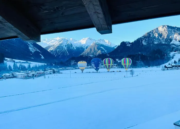 Weitblick Wald im Pinzgau