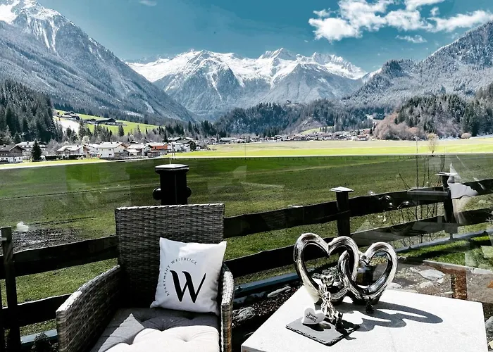 Weitblick Wald im Pinzgau